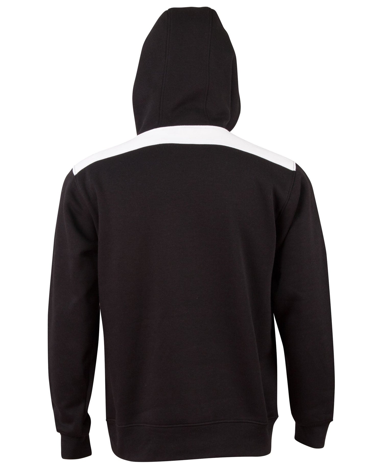 Adults Close Front Contrast Hoodie - FL19