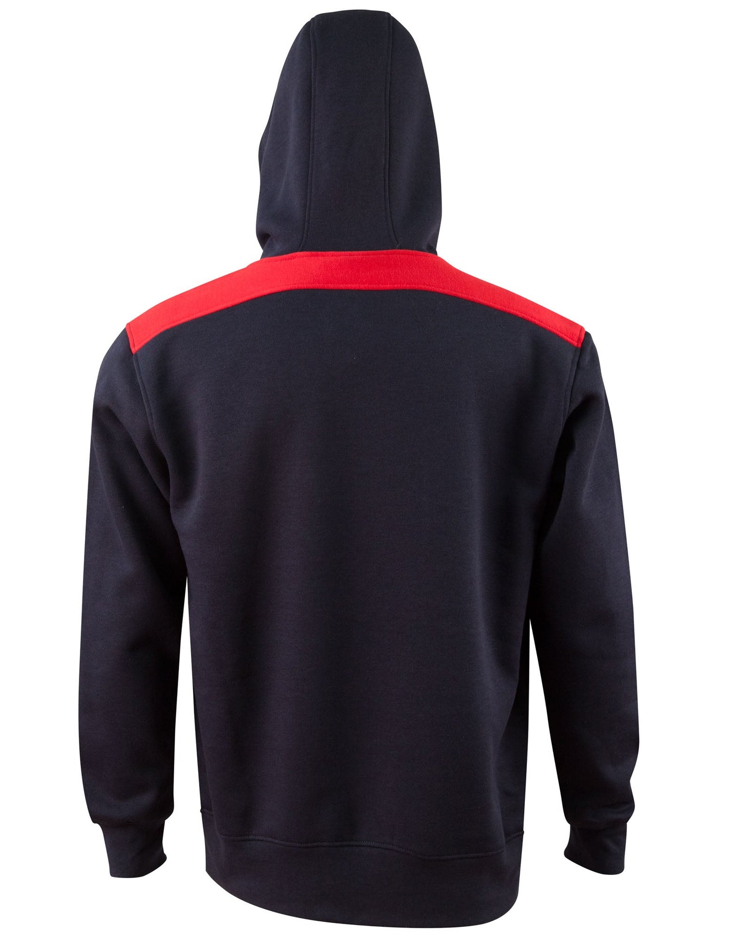 Kids Close Front Contrast Hoodie - FL19K