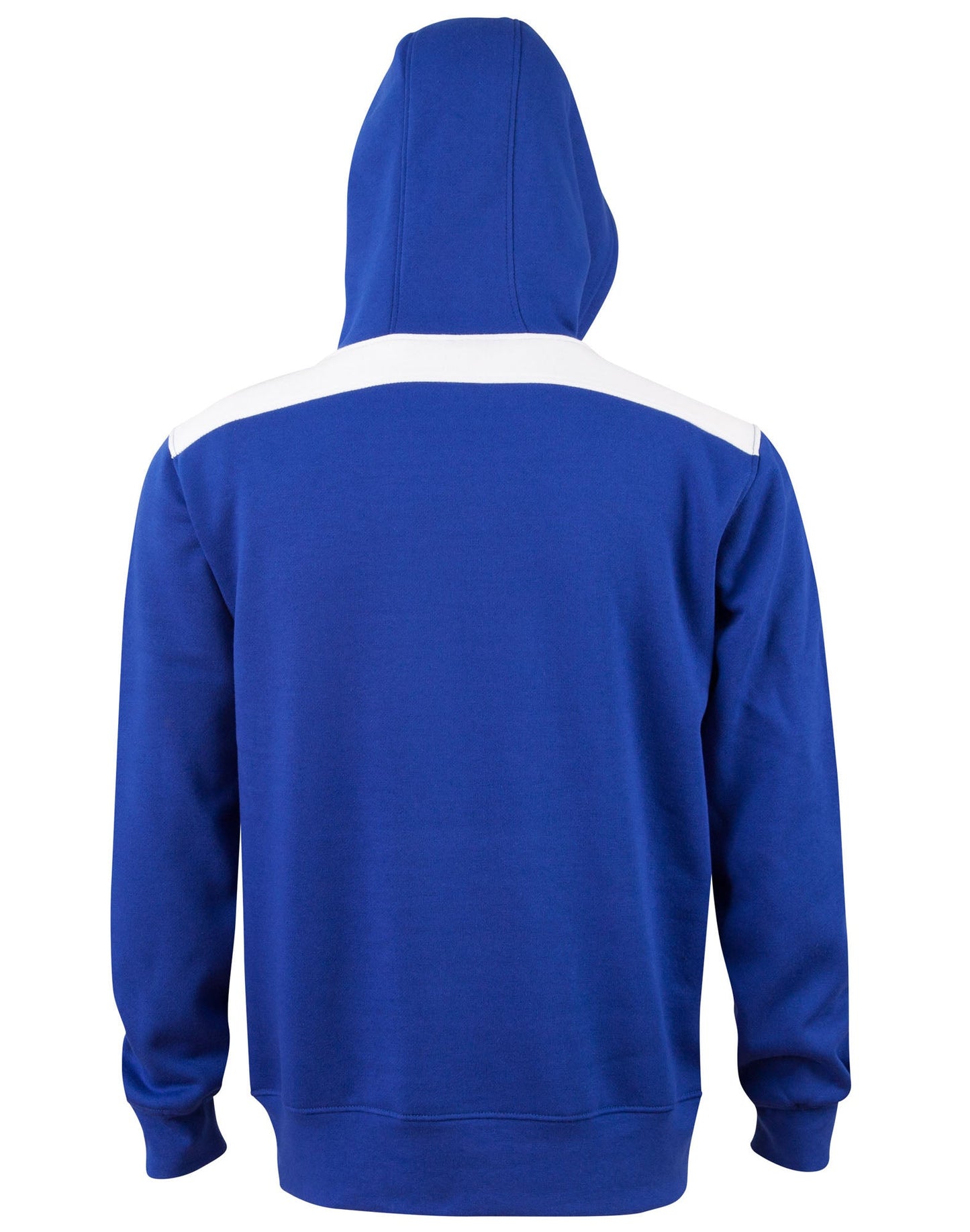 Kids Close Front Contrast Hoodie - FL19K