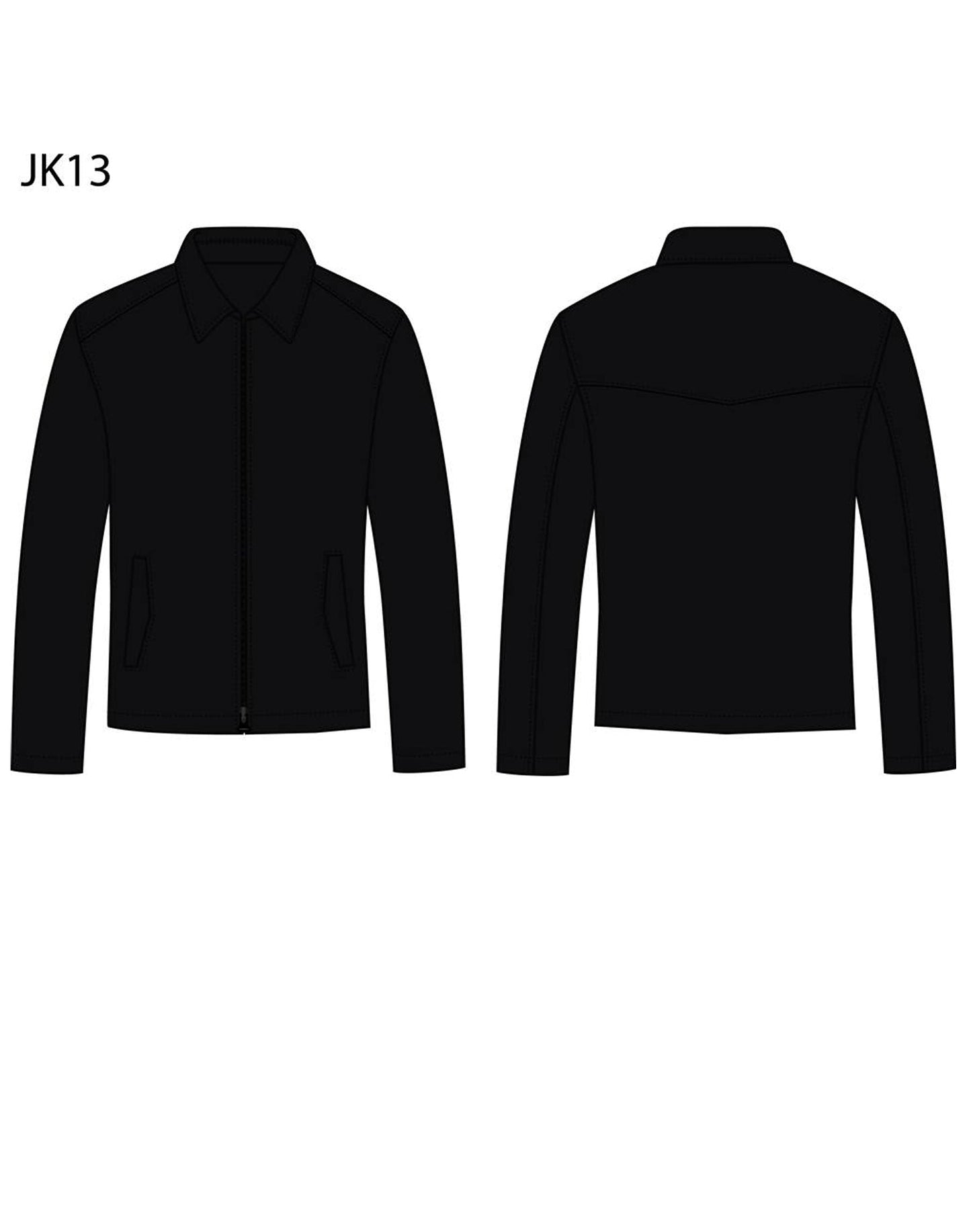 Men's Wool Blend Corporate Jacket - JK13