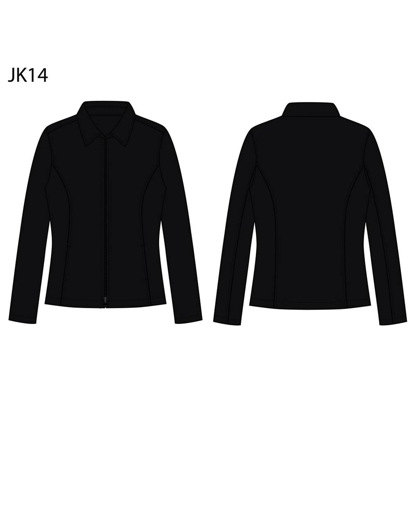 Ladies Wool Blend Corporate Jacket - JK14