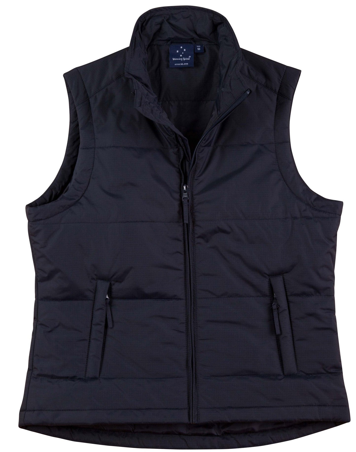 Ladies Nylon Rip-Stop Padded Vest - JK30