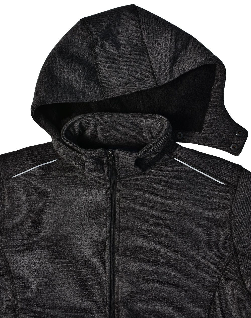 Men's Heather Bonded Coral Fleece Jacket - JK41