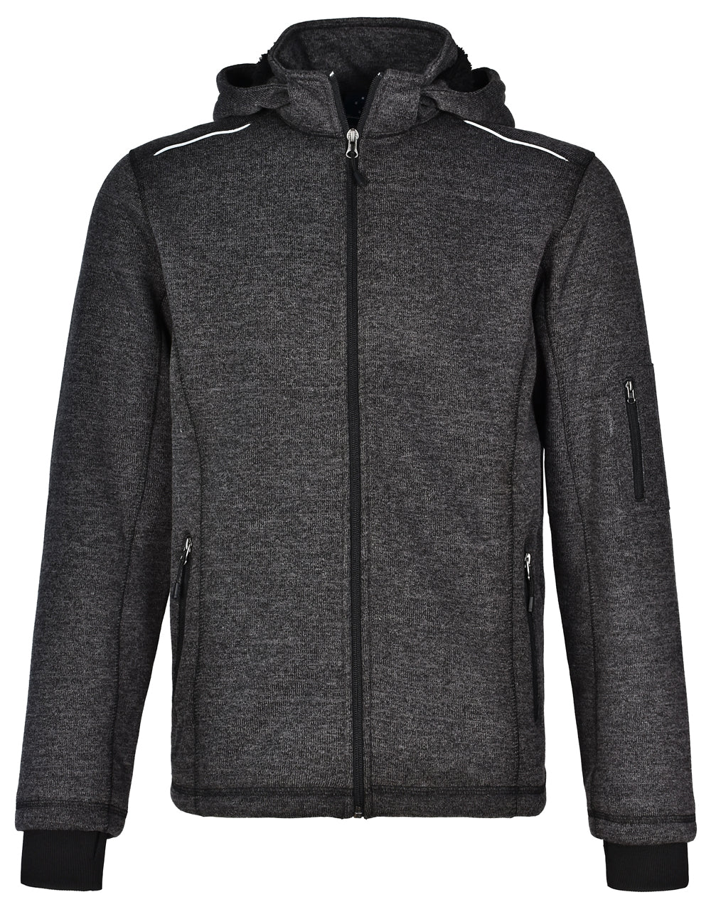 Men's Heather Bonded Coral Fleece Jacket - JK41