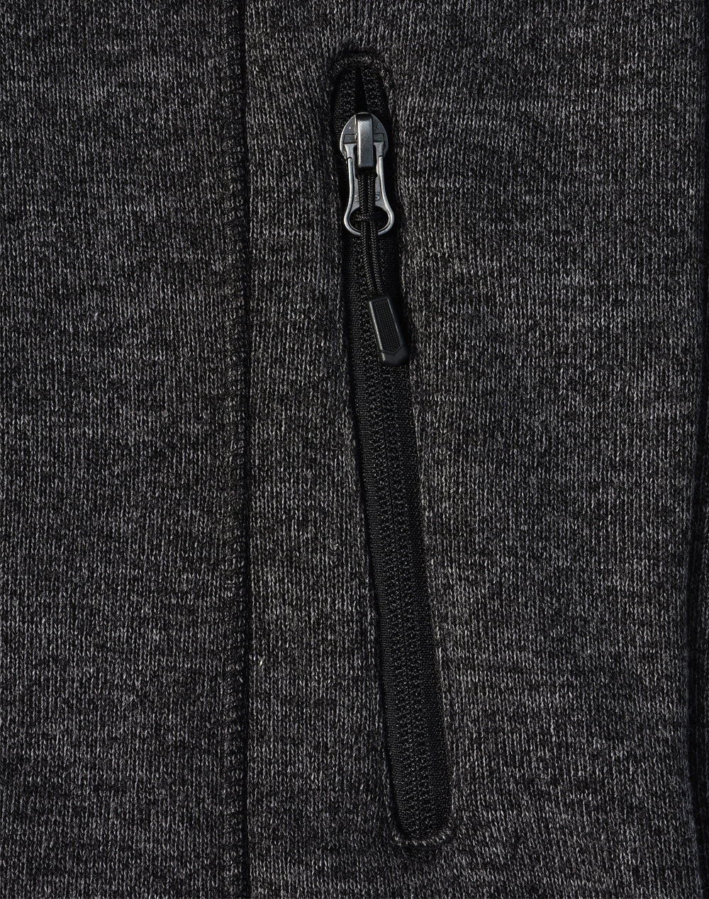 Men's Heather Bonded Coral Fleece Jacket - JK41