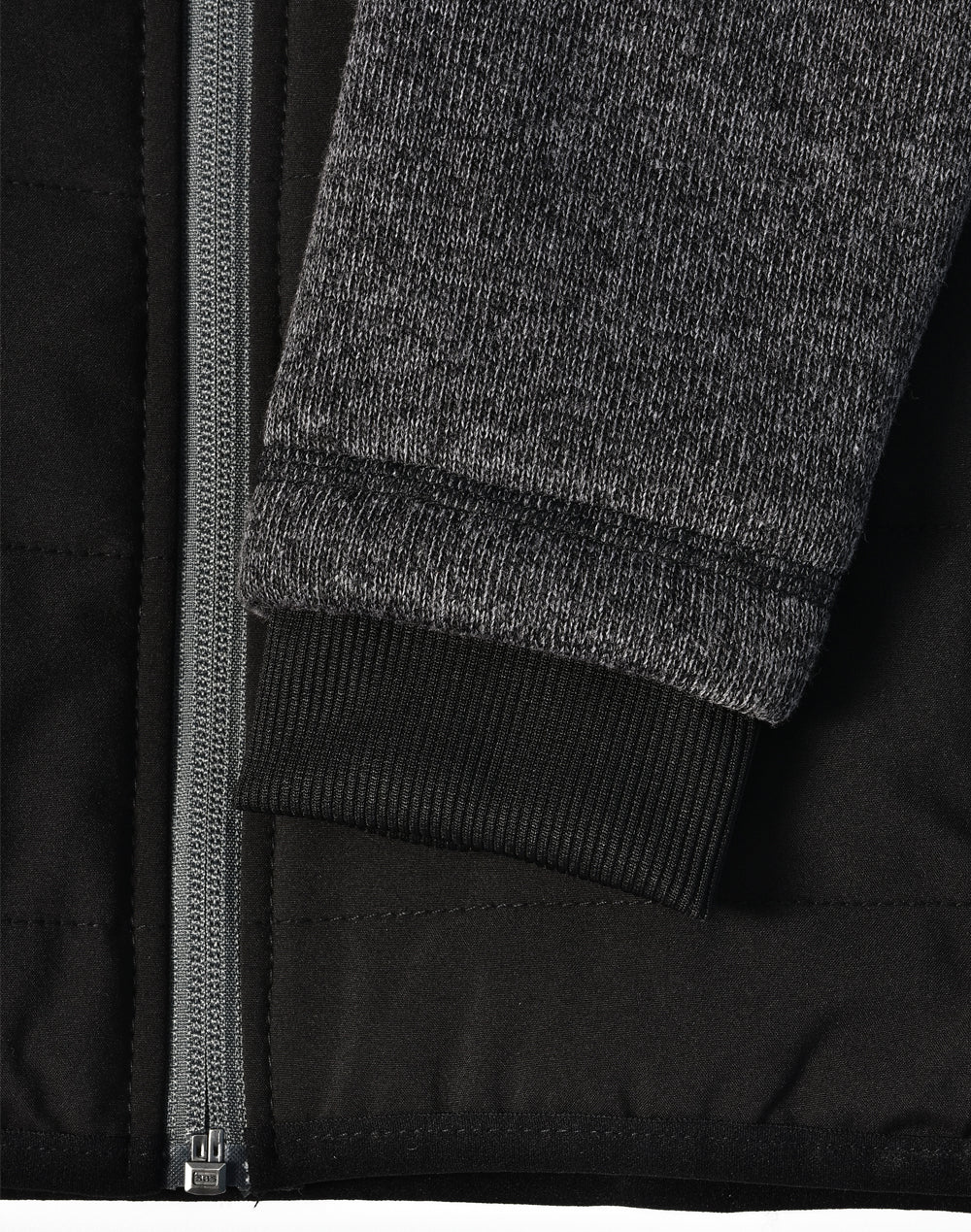 Men's Heather Coral Fleece Trim Jacket - JK43