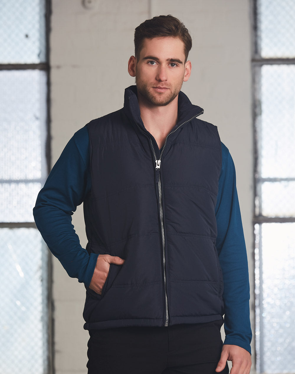 Adults Heavy Quilted Vest - JK47
