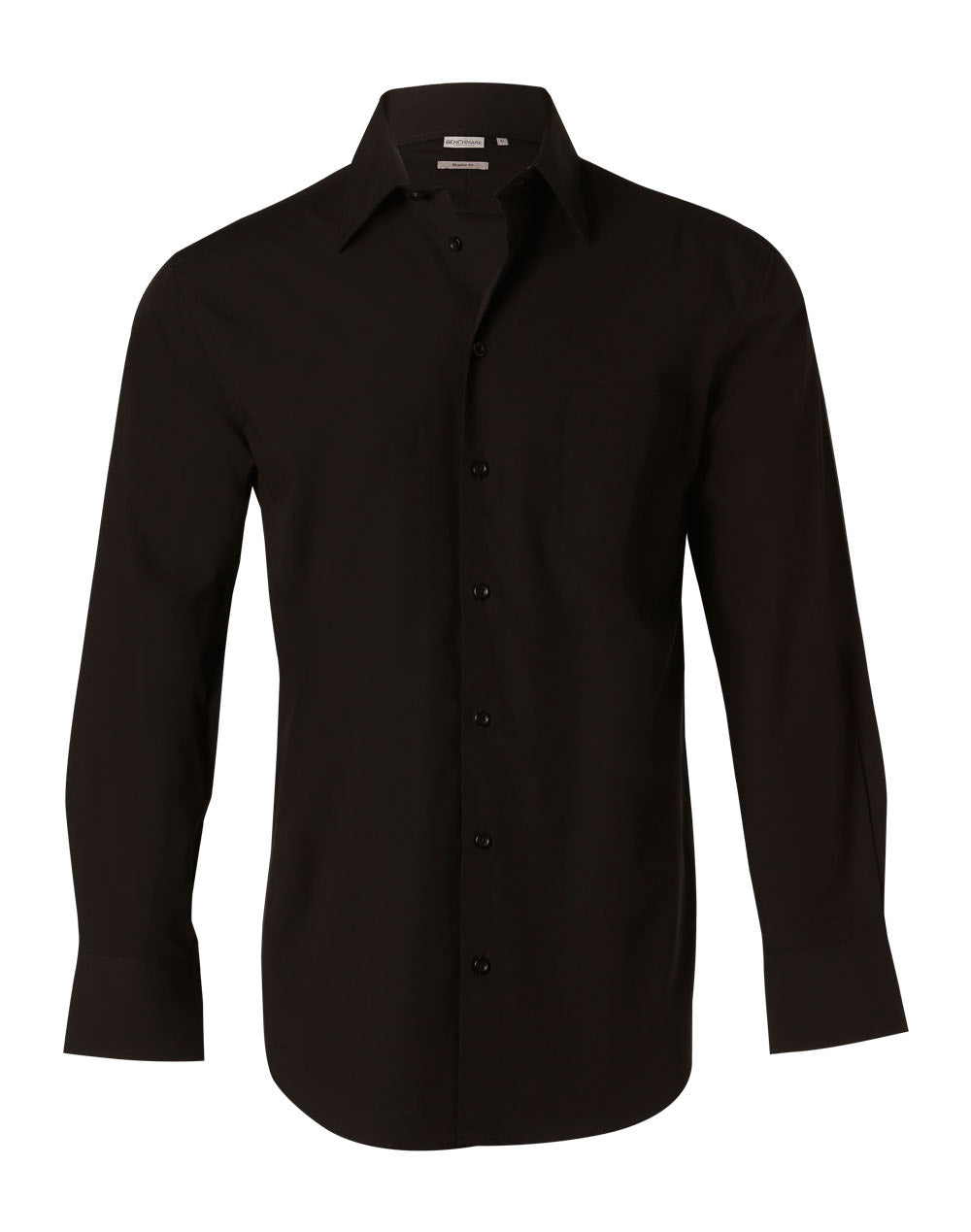 Mens Cotton/Poly Stretch Long Sleeve Shirt - M7020L
