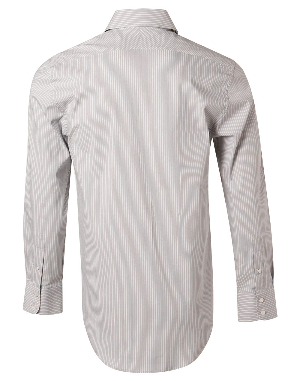 Mens Ticking Stripe Long Sleeve Shirt - M7200L