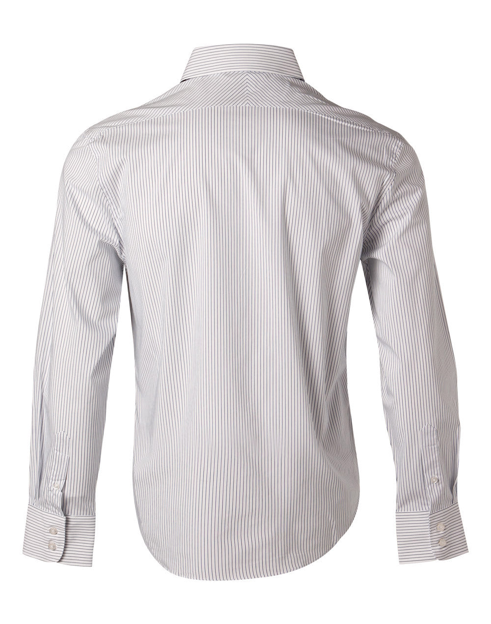 Mens Ticking Stripe Long Sleeve Shirt - M7200L