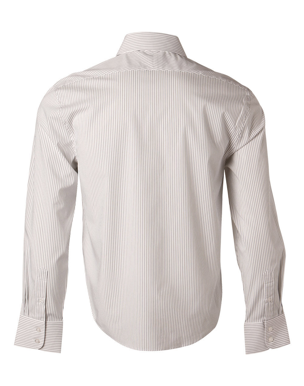 Mens Ticking Stripe Long Sleeve Shirt - M7200L