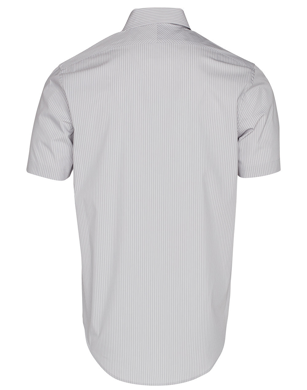 Mens Ticking Stripe Short Sleeve Shirt - M7200S