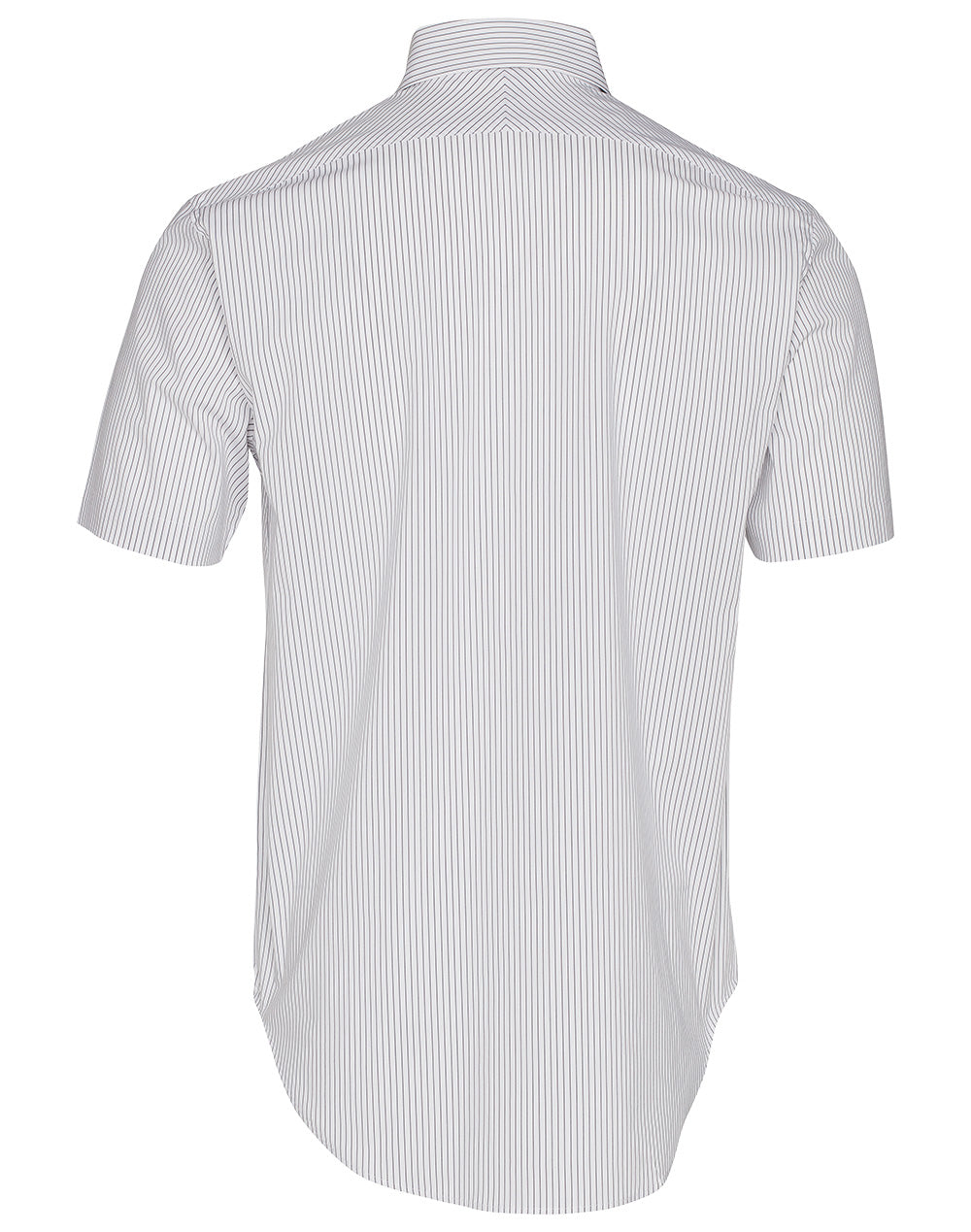 Mens Ticking Stripe Short Sleeve Shirt - M7200S