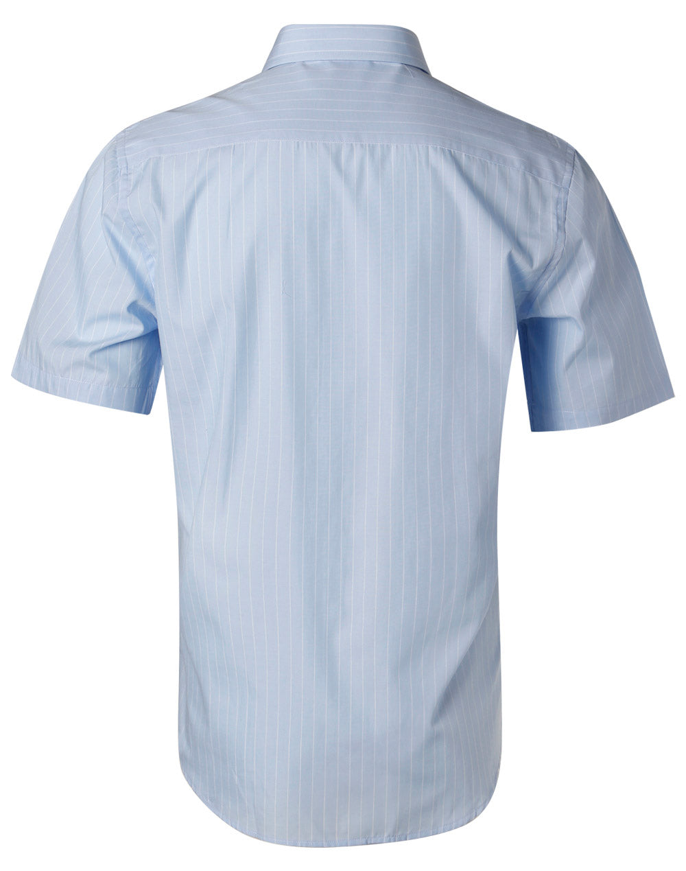 Mens Pin Stripe Short Sleeve Shirt - M7221