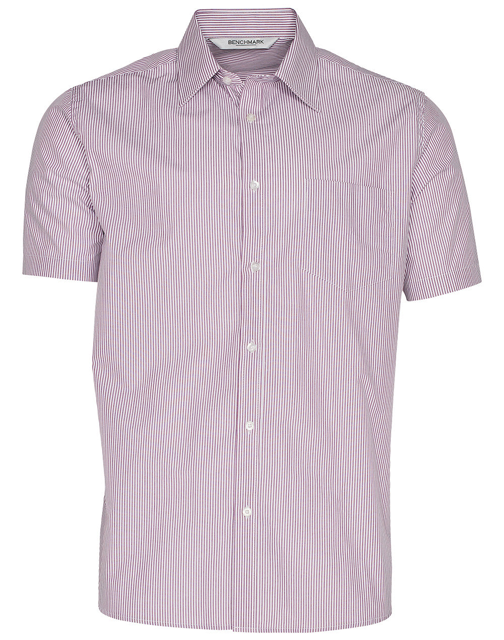 Mens Balance Stripe Short Sleeve Shirt - M7231