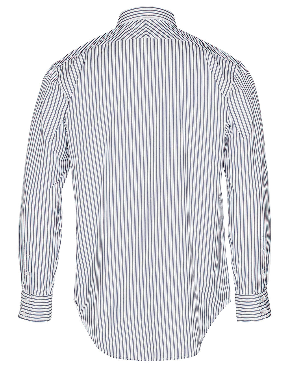 Mens Sateen Stripe Long Sleeve Shirt - M7310L