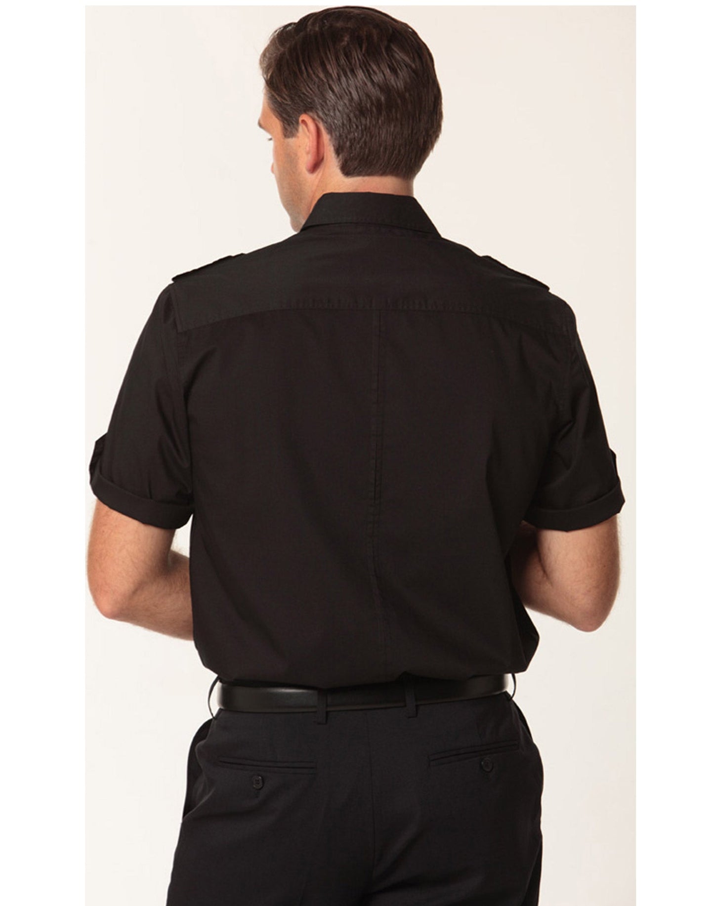 Mens Short Sleeve Military Shirt - M7911