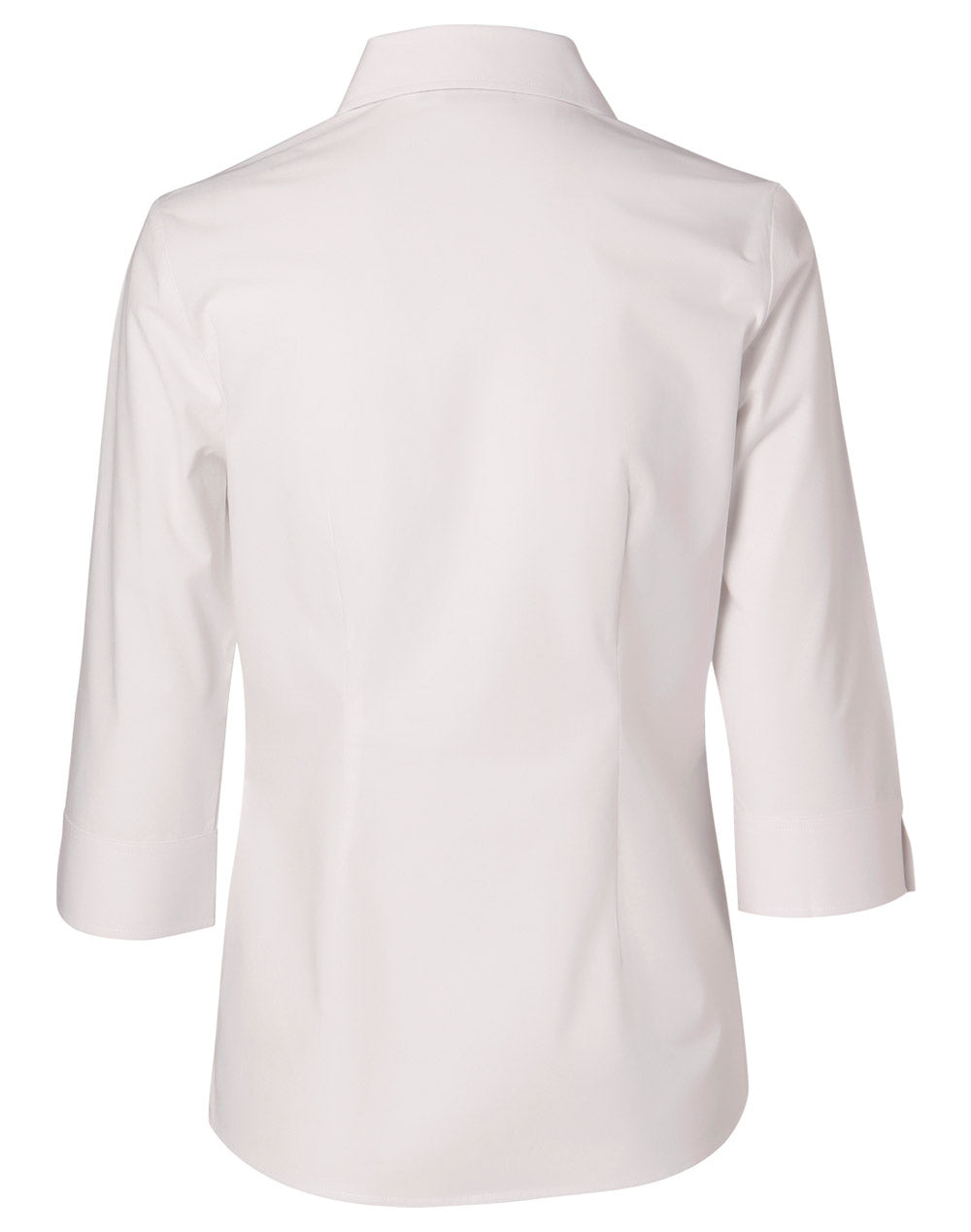 Ladies Fine Twill 3/4 Sleeve Shirt - M8030Q