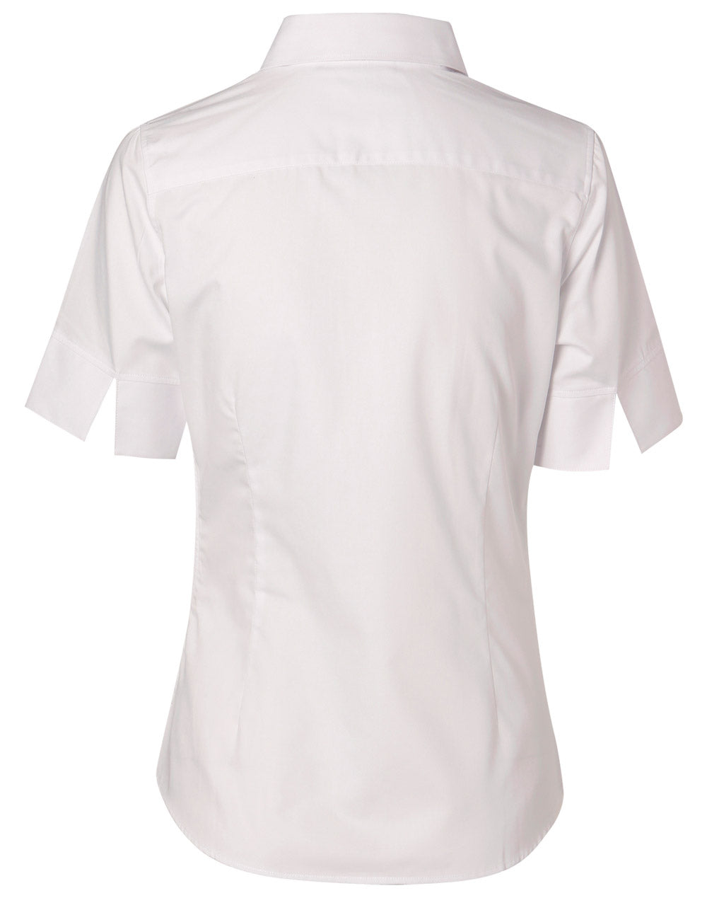 Ladies Fine Twill Short Sleeve Shirt - M8030S