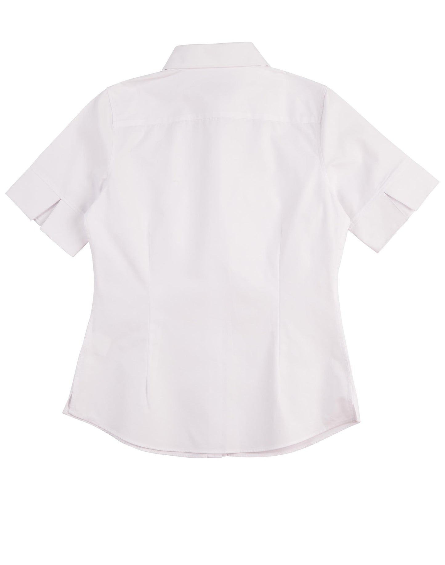 Ladies CVC Oxford Short Sleeve Shirt - M8040S