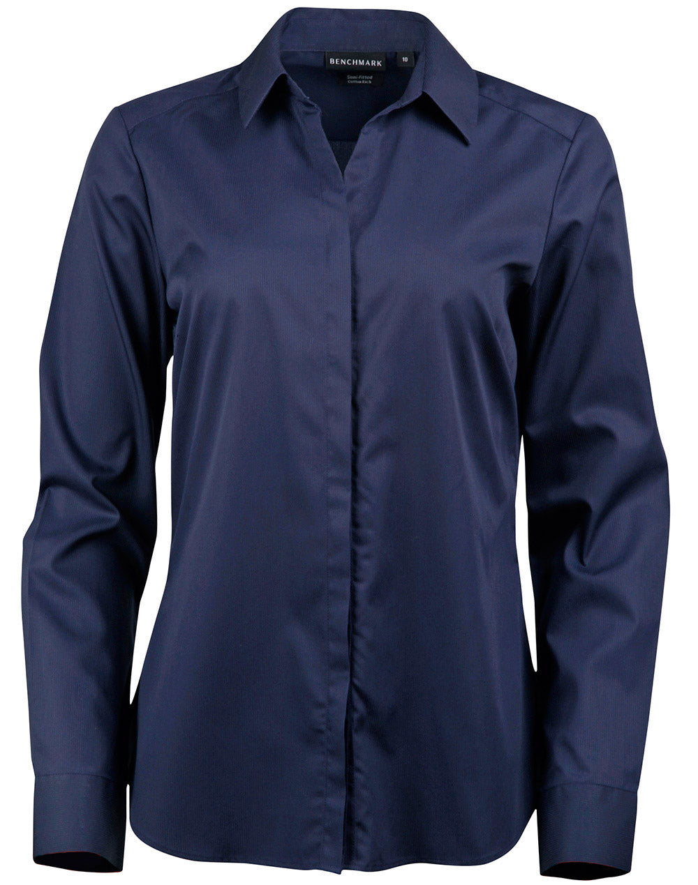 Ladies Taped Seam Barkley Long Sleeve Shirt - M8110L