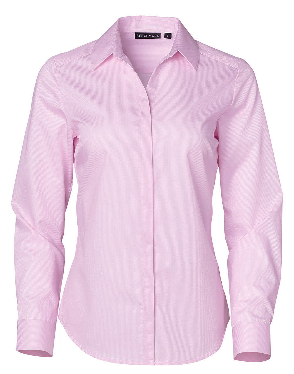 Ladies Taped Seam Barkley Long Sleeve Shirt - M8110L