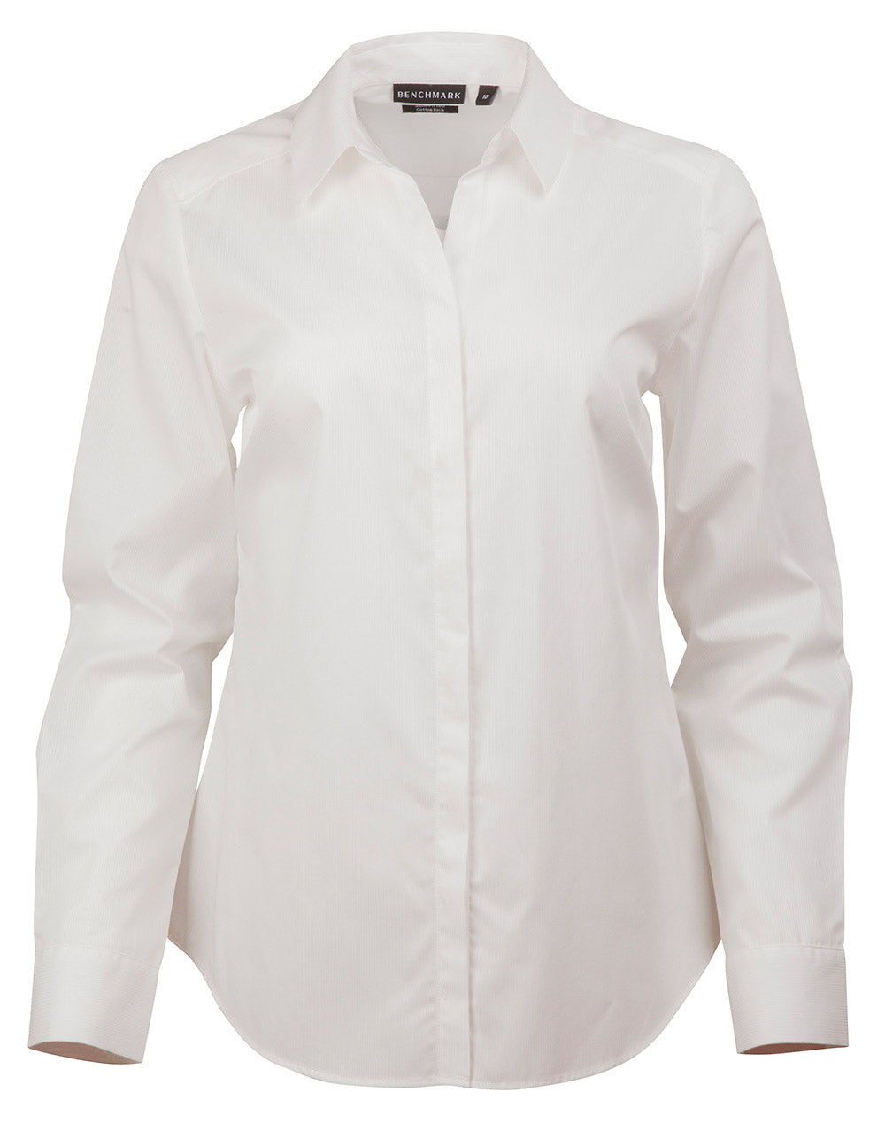 Ladies Taped Seam Barkley Long Sleeve Shirt - M8110L