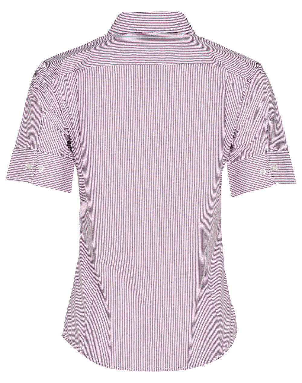 Ladies Balance Stripe Short Sleeve Shirt - M8234