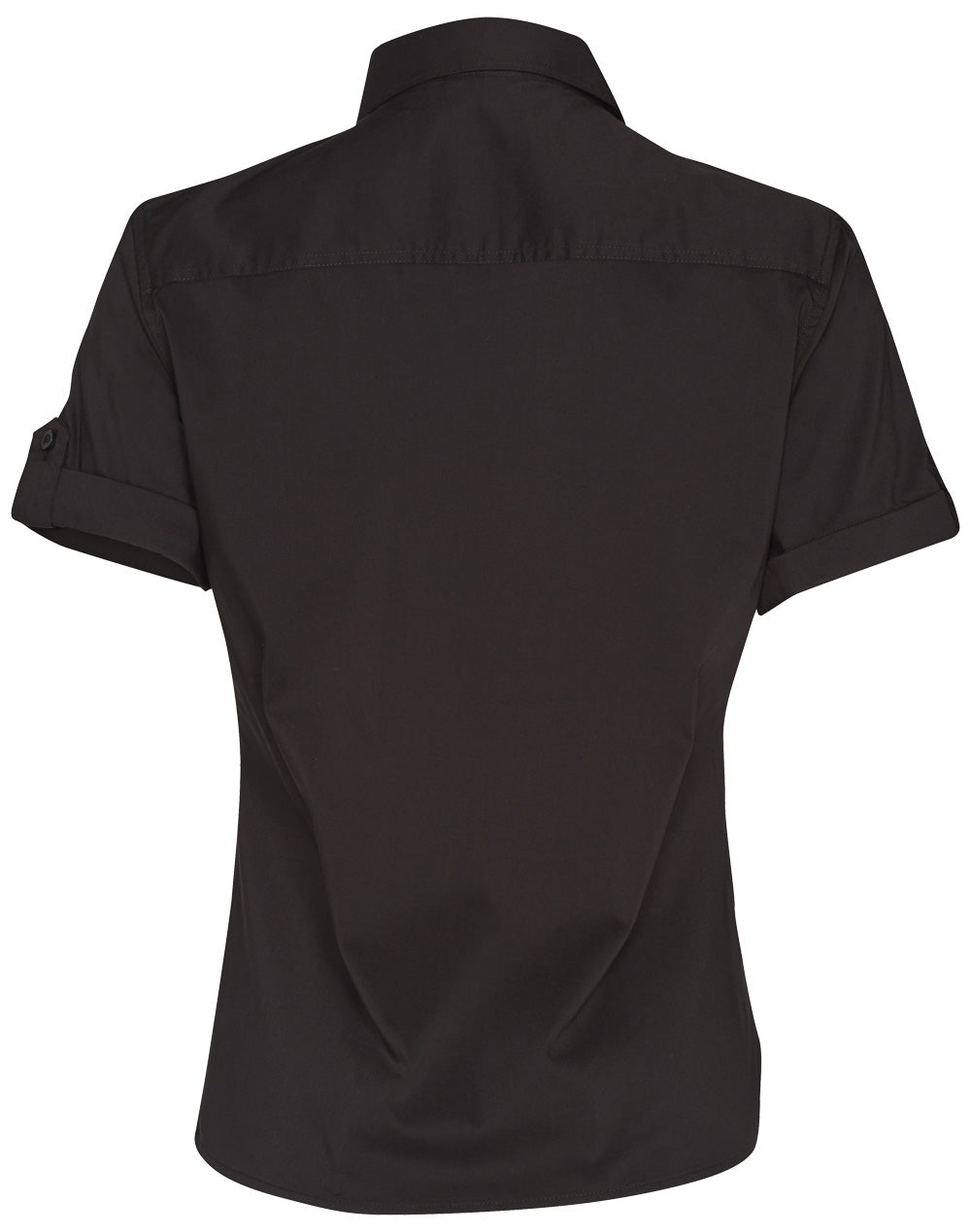 Ladies Short Sleeve Military Shirt - M8911
