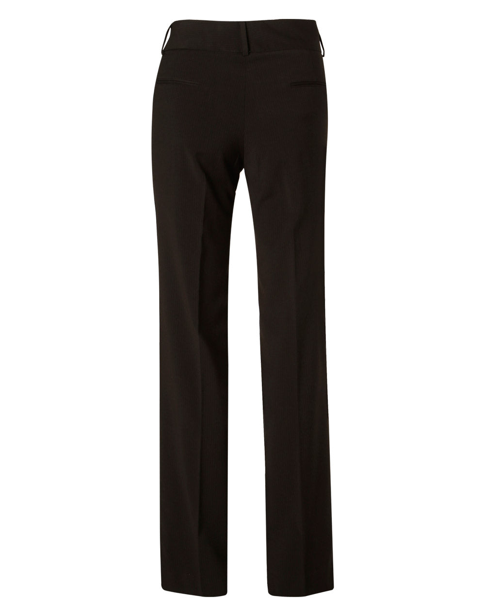Ladies Poly Viscose Stretch Stripe Low Rise Pants - M9430