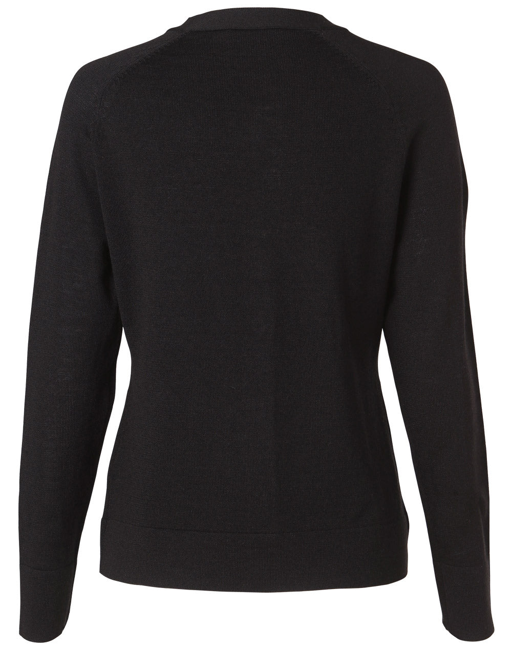 Ladies V-Neck Long Sleeves Cardigan - M9602