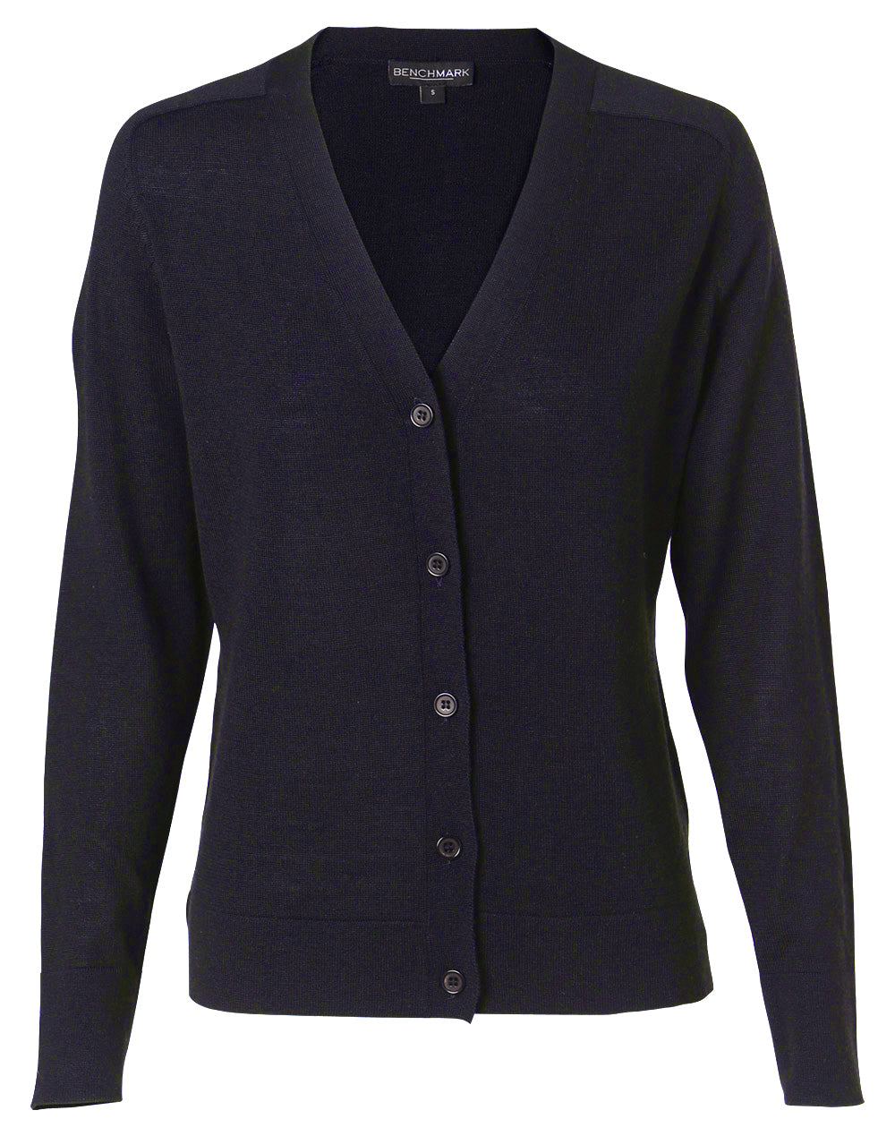 Ladies V-Neck Long Sleeves Cardigan - M9602