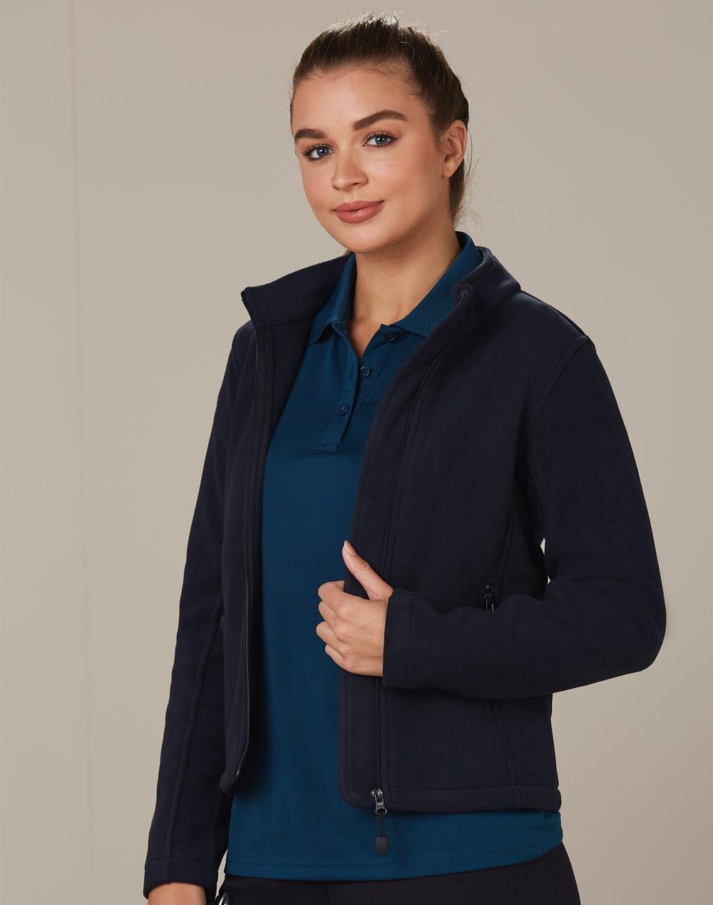Ladies' Bonded Polar Fleece Full Zip Jacket - PF08