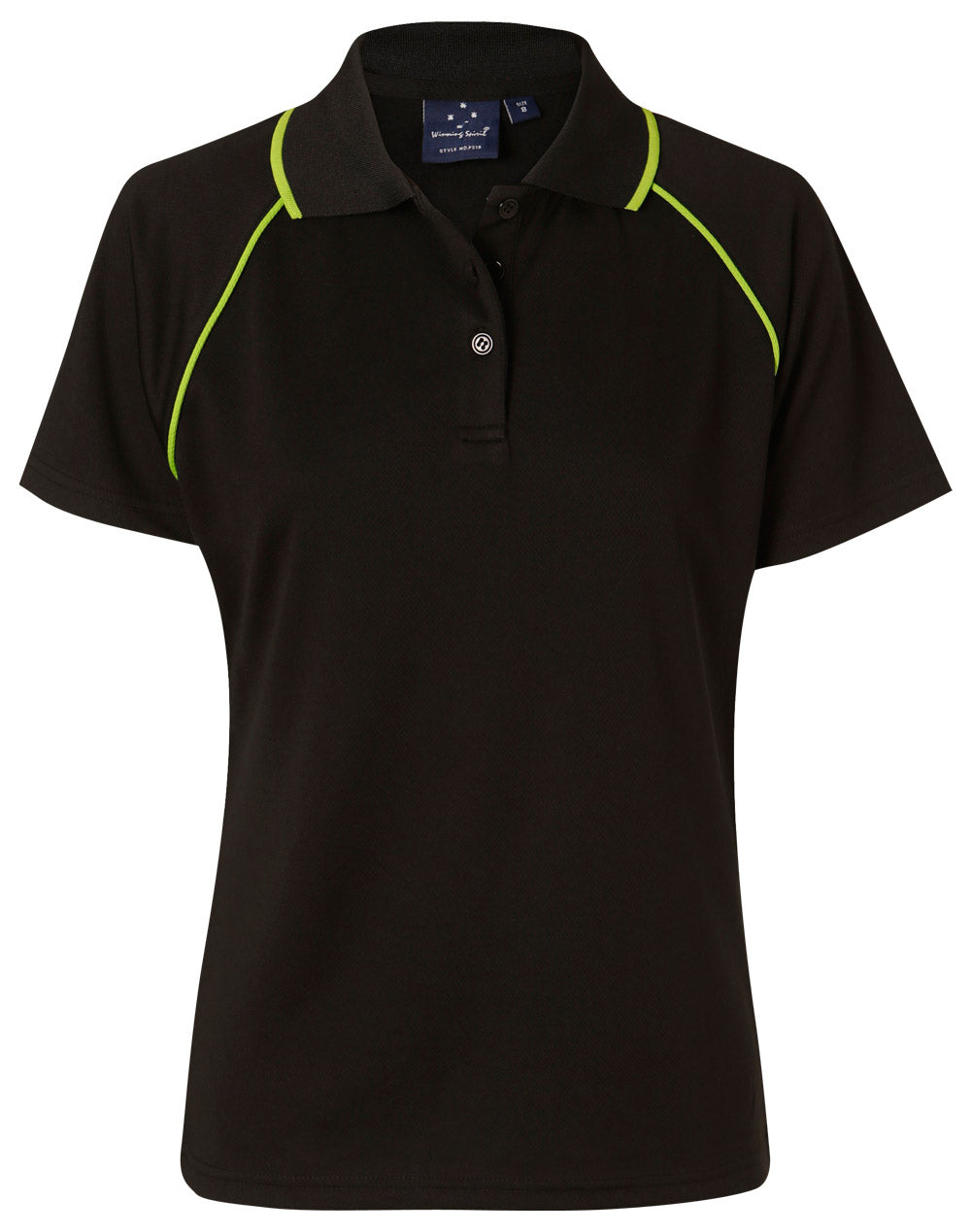 Ladies Cooldry Raglan Short Sleeve Contrast - PS19 (8 Colours)