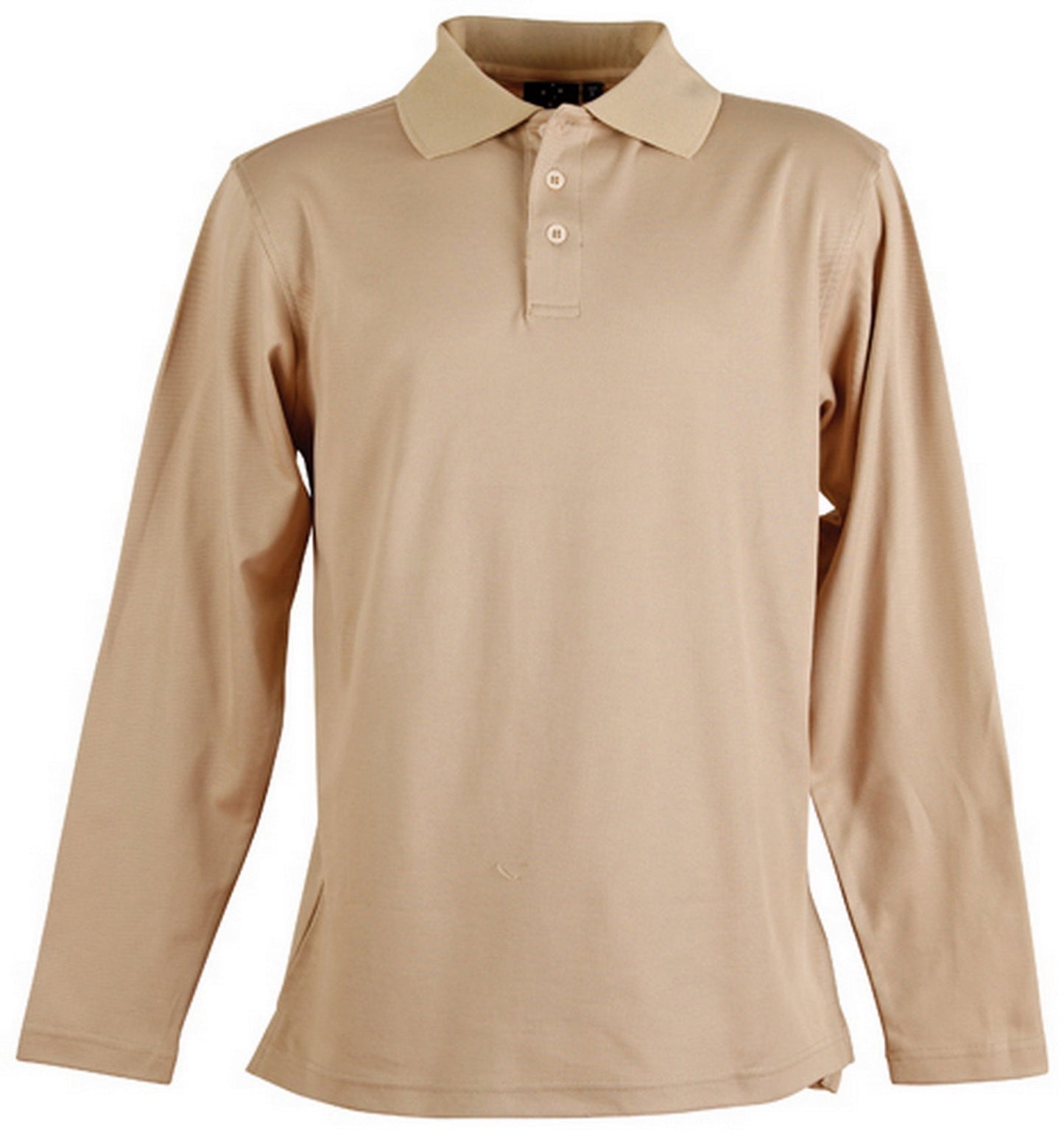 Men's Cotton Back TrueDry Long Sleeve Polo - PS35