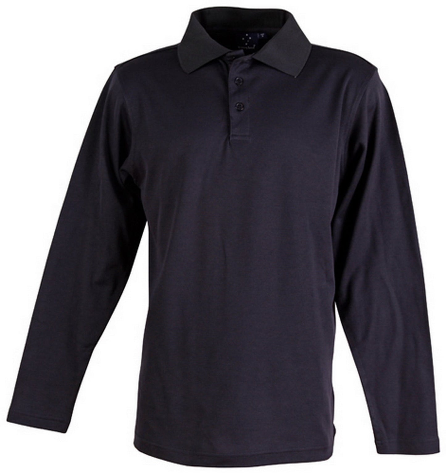 Men's Cotton Back TrueDry Long Sleeve Polo - PS35