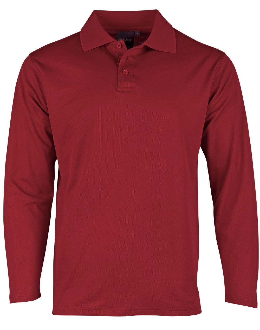 Men's Cotton Back TrueDry Long Sleeve Polo - PS35