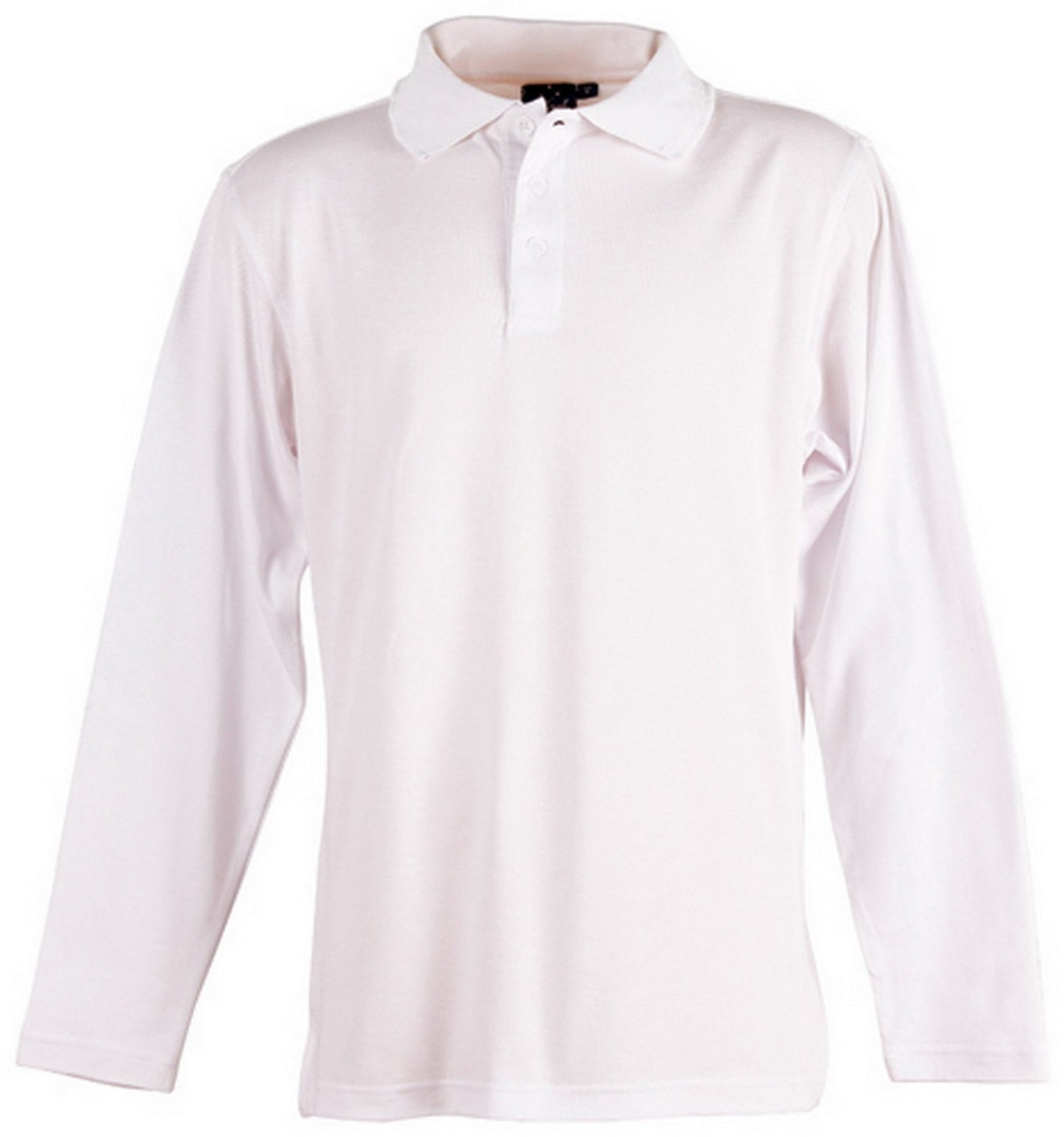 Men's Cotton Back TrueDry Long Sleeve Polo - PS35
