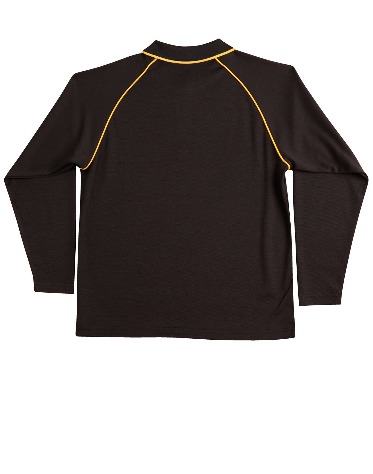 Men's Cooldry Long Sleeve Contrast Polo - PS43