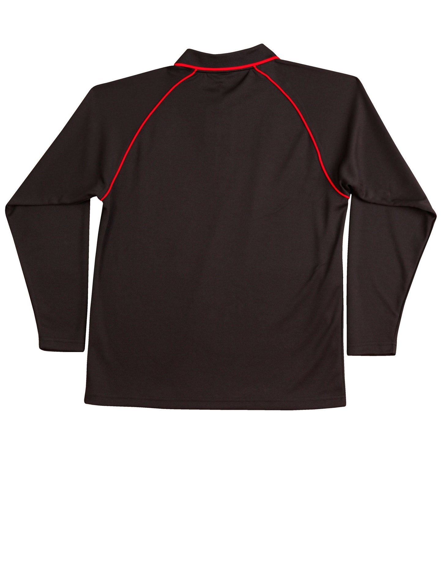 Men's Cooldry Long Sleeve Contrast Polo - PS43