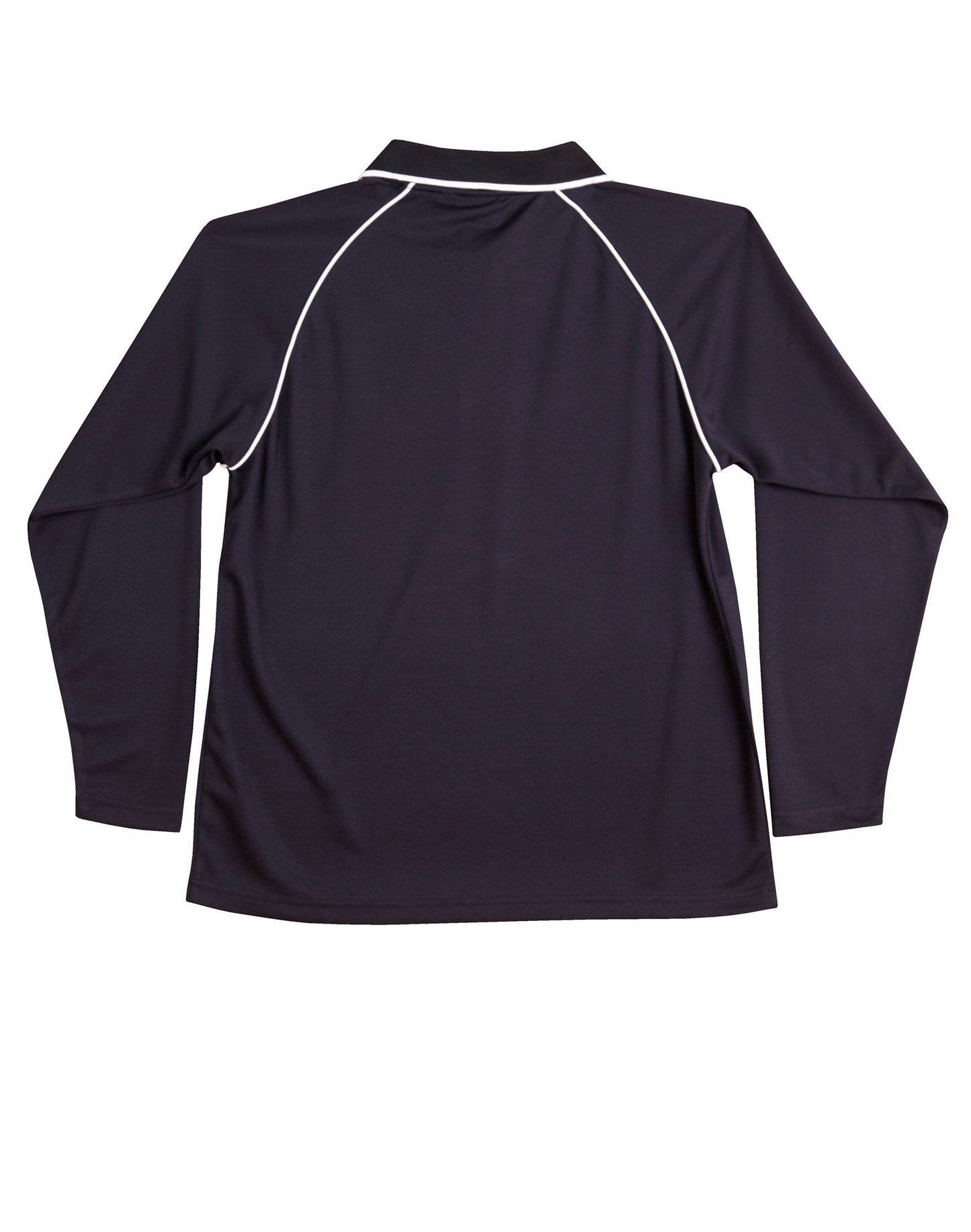 Men's Cooldry Long Sleeve Contrast Polo - PS43