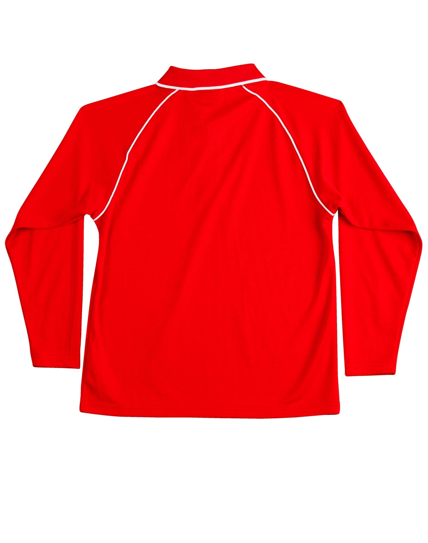 Men's Cooldry Long Sleeve Contrast Polo - PS43