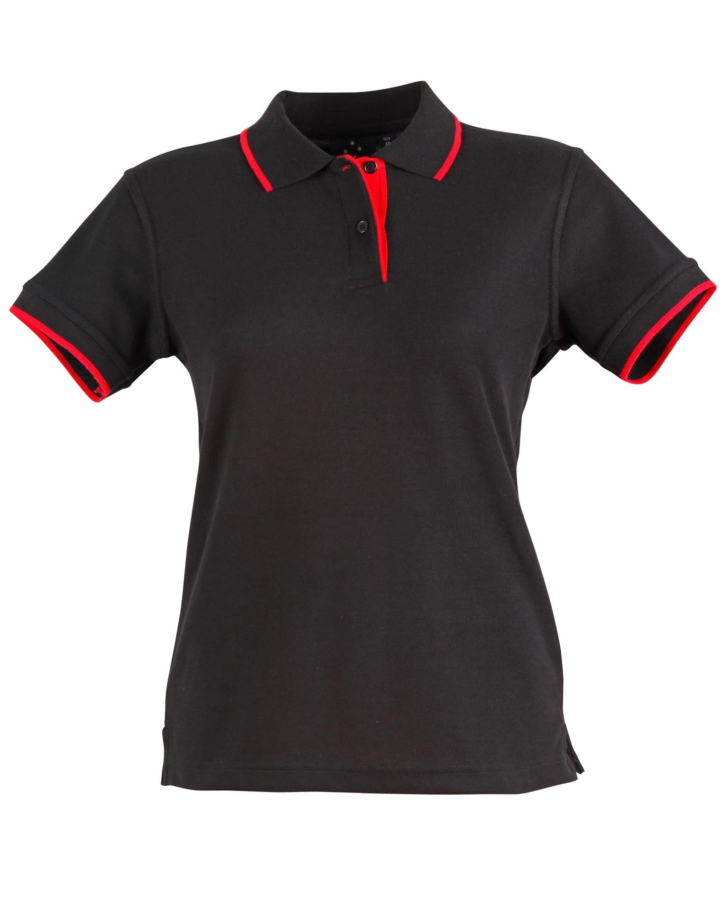 Ladies Contrast Poly/Cotton Short Sleeve Polo - PS48A