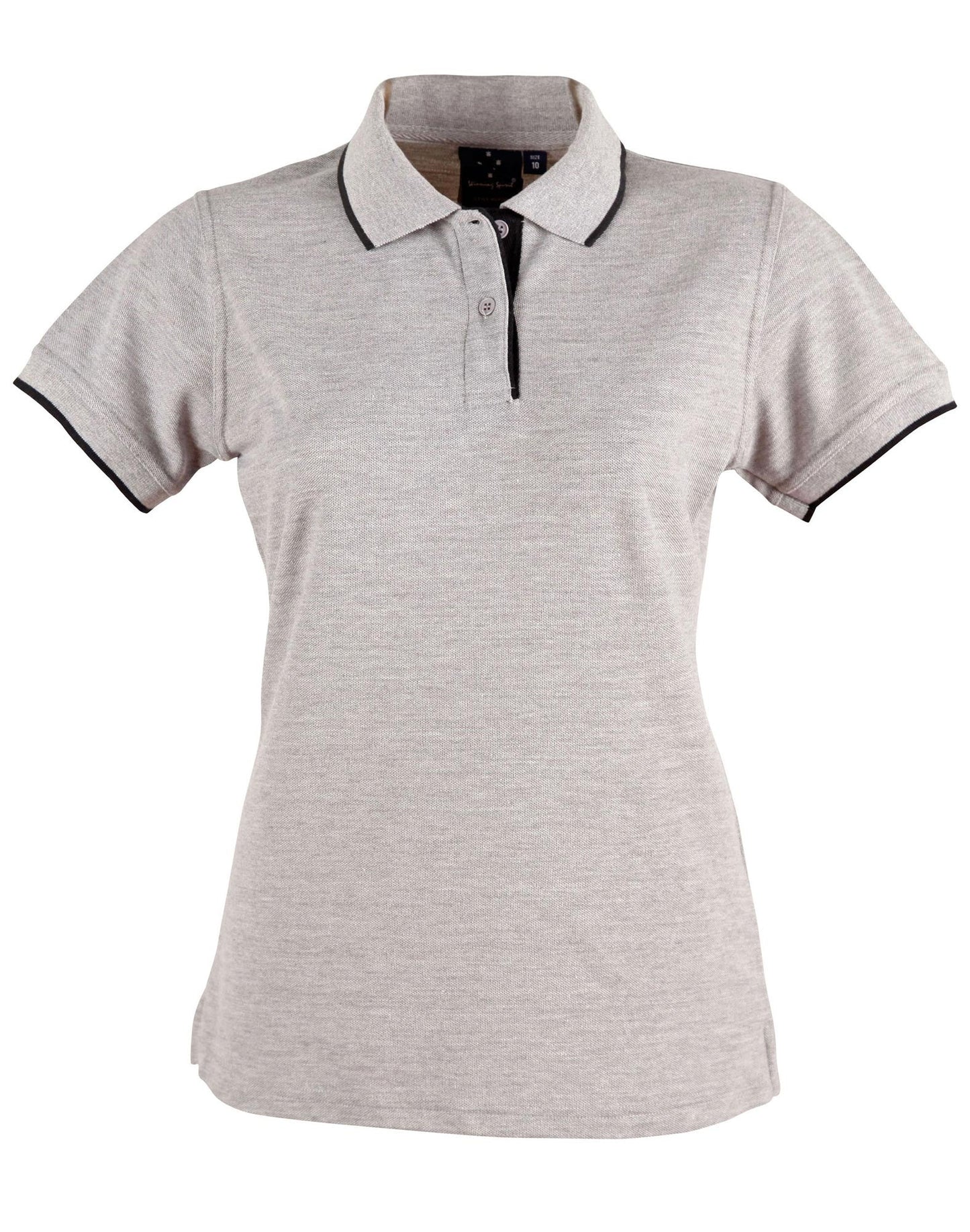Ladies Contrast Poly/Cotton Short Sleeve Polo - PS48A