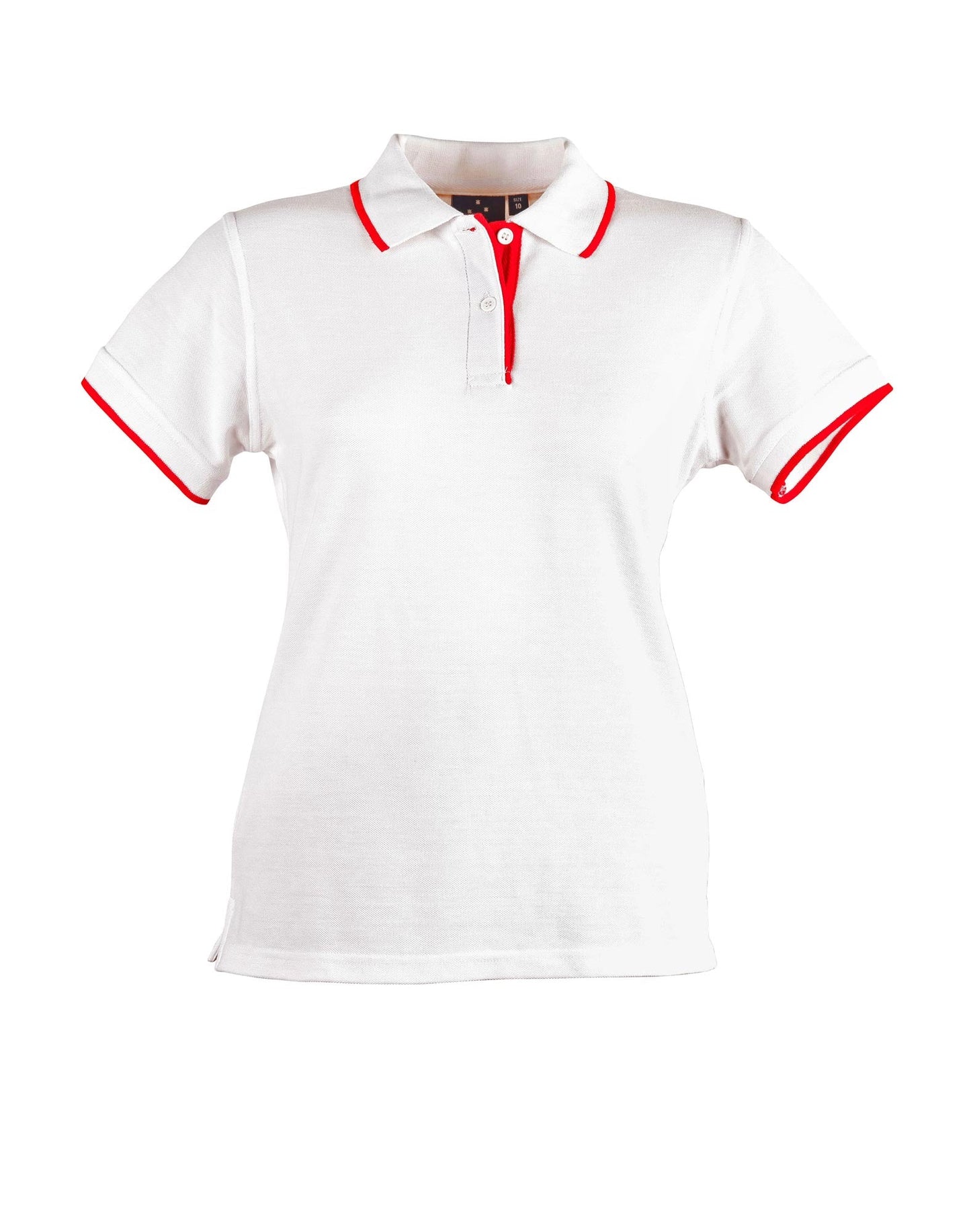 Ladies Contrast Poly/Cotton Short Sleeve Polo - PS48A