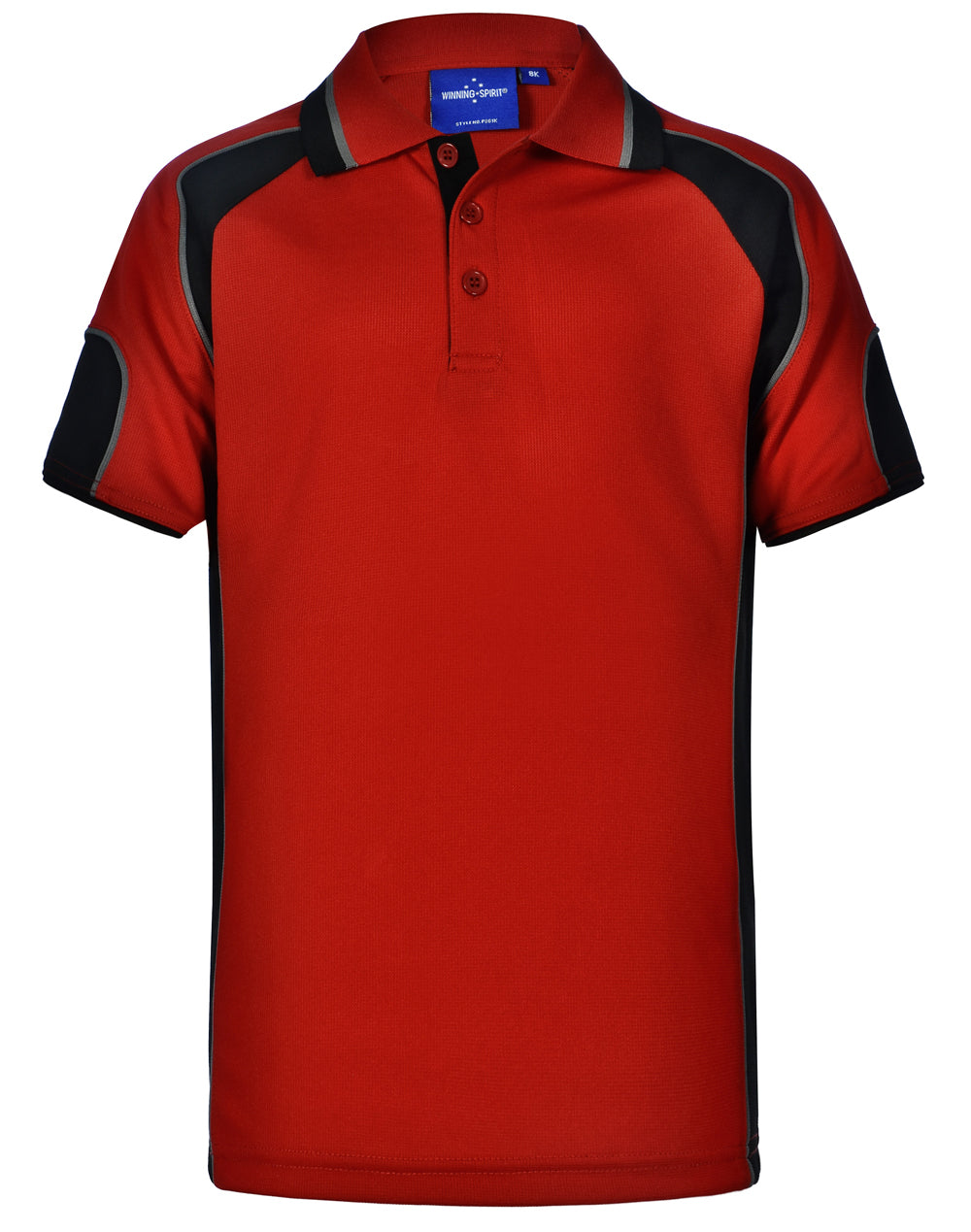 Kids Cooldry Contrast Polo Sleeve Panels - PS61K (8 colours)