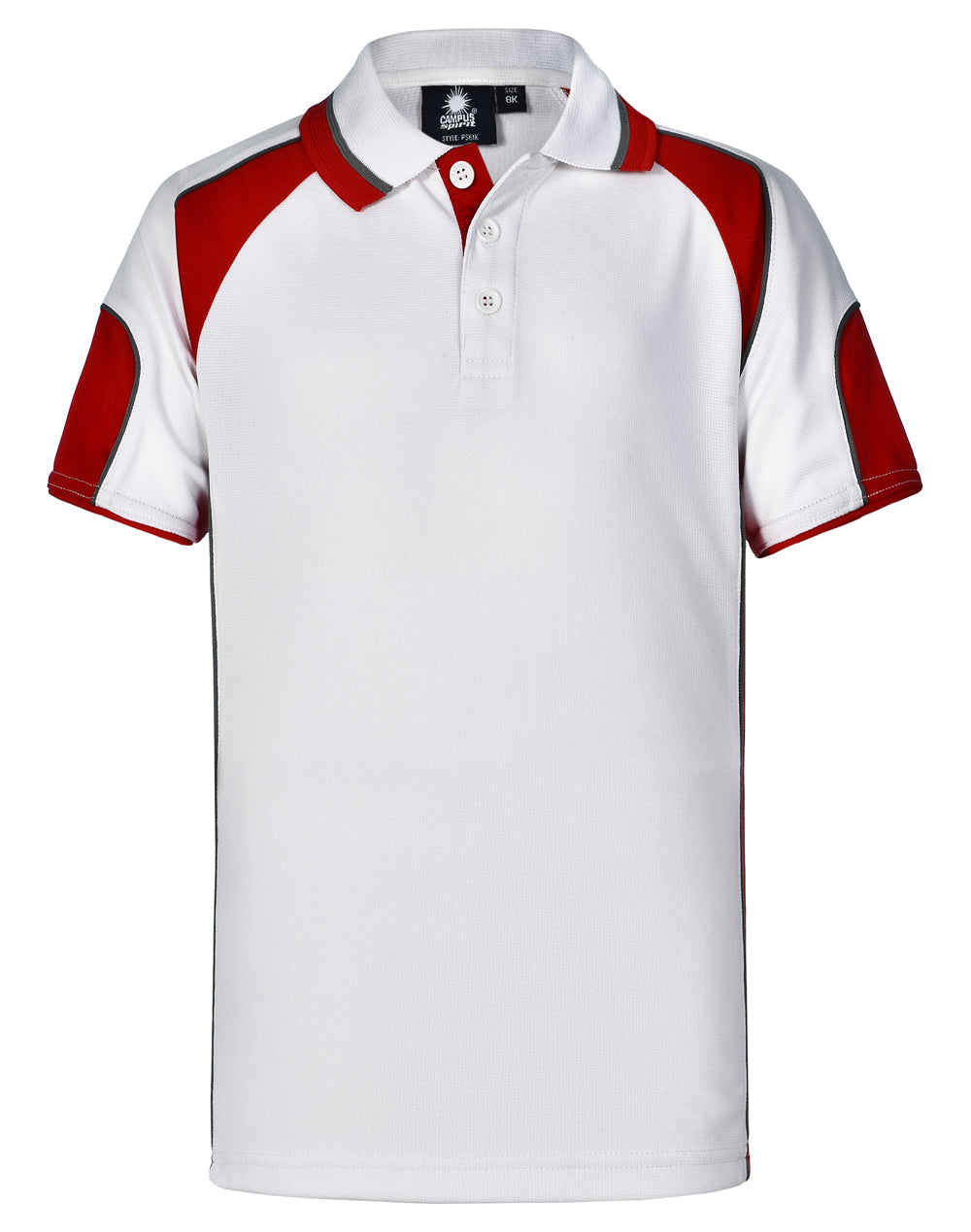 Kids Cooldry Contrast Polo Sleeve Panels - PS61K (8 colours)