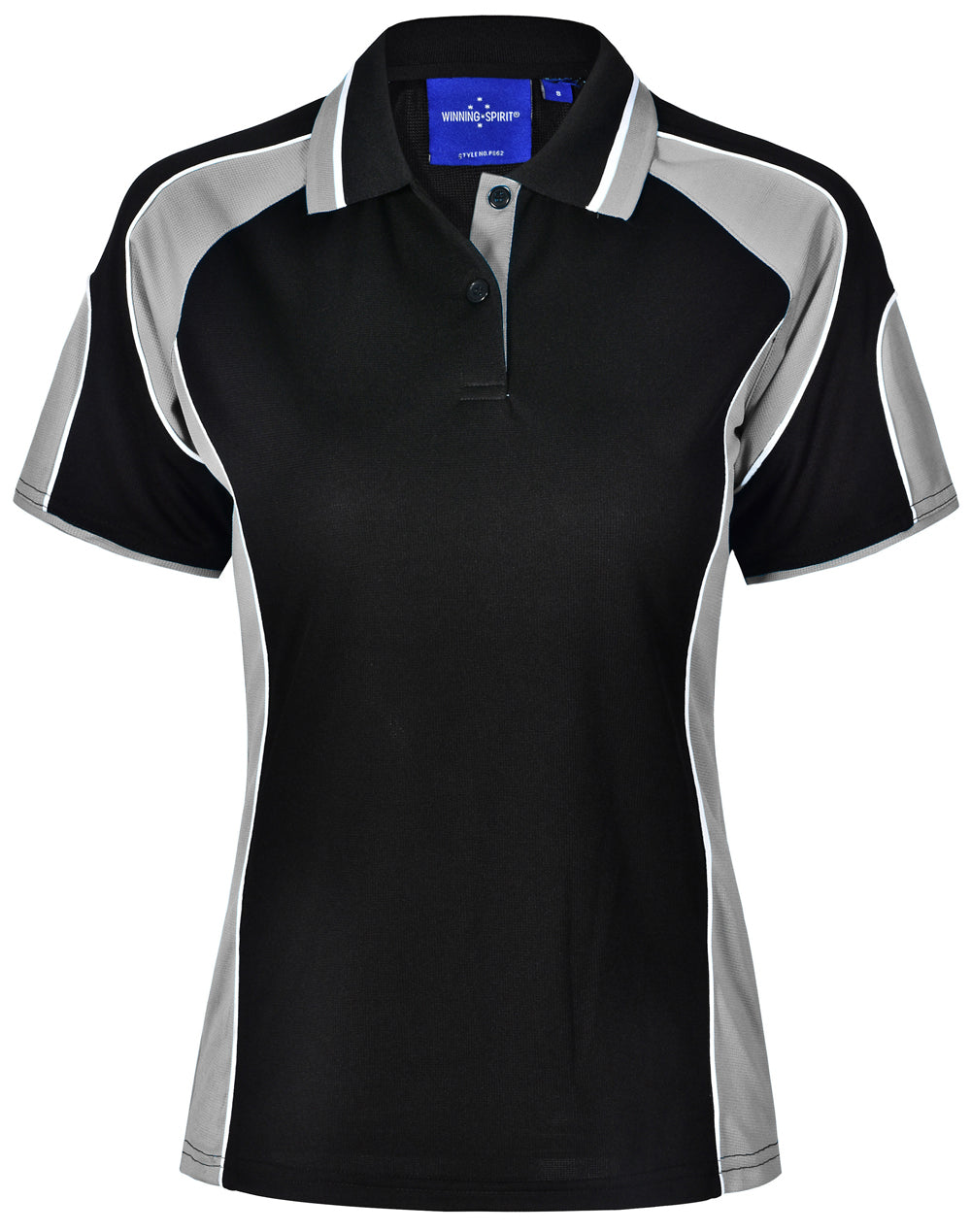 Ladies Cooldry Contrast Polo Sleeve Panels - PS62 (10 colours)