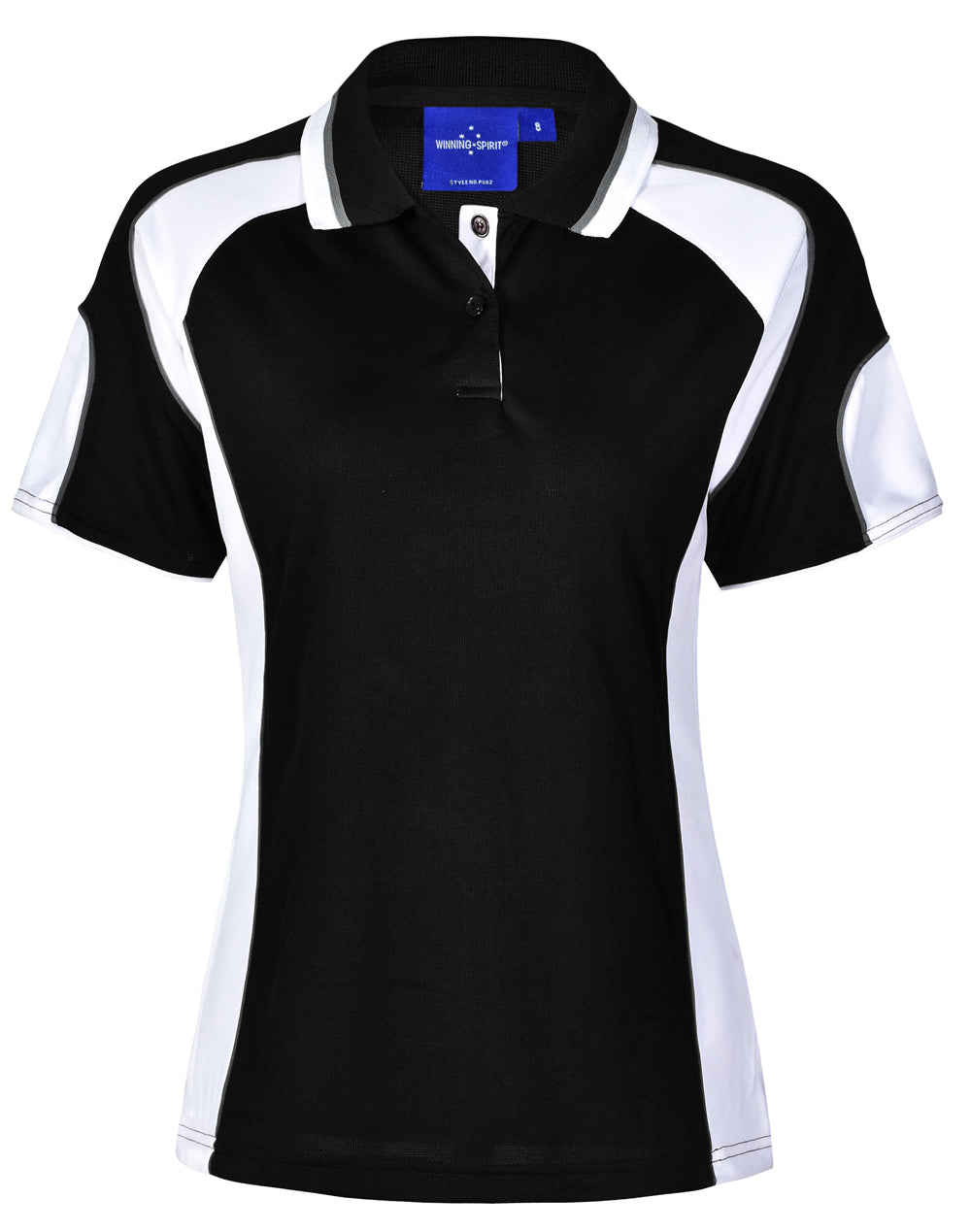 Ladies Cooldry Contrast Polo Sleeve Panels - PS62 (10 colours)
