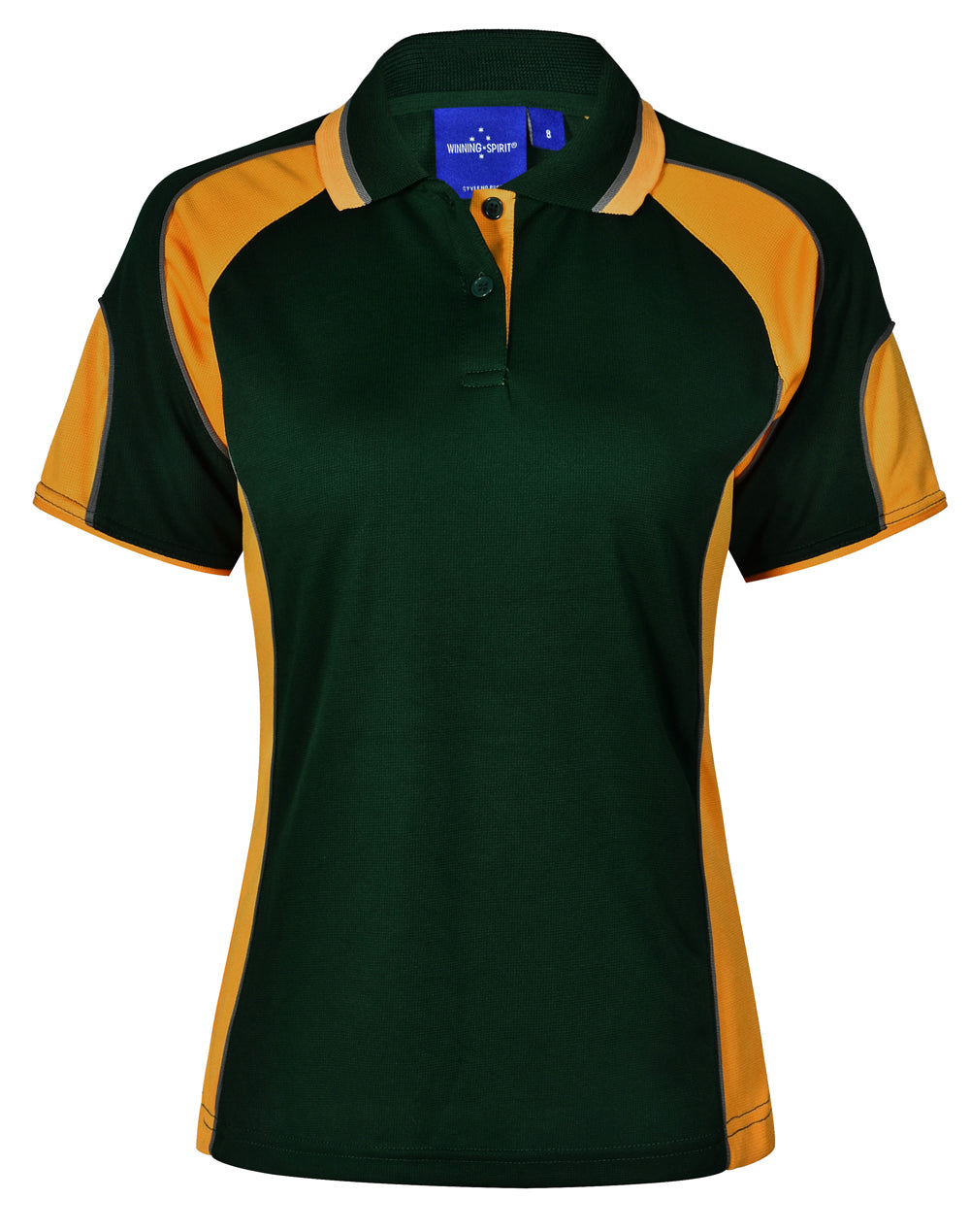 Ladies Cooldry Contrast Polo Sleeve Panels - PS62 (10 colours)